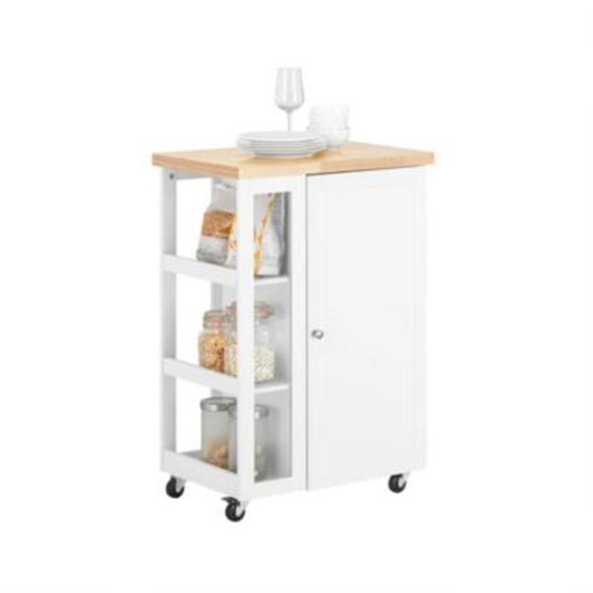 GENERICO - Mueble Auxiliar de Cocina Sauros Blanco R&R MUEBLES