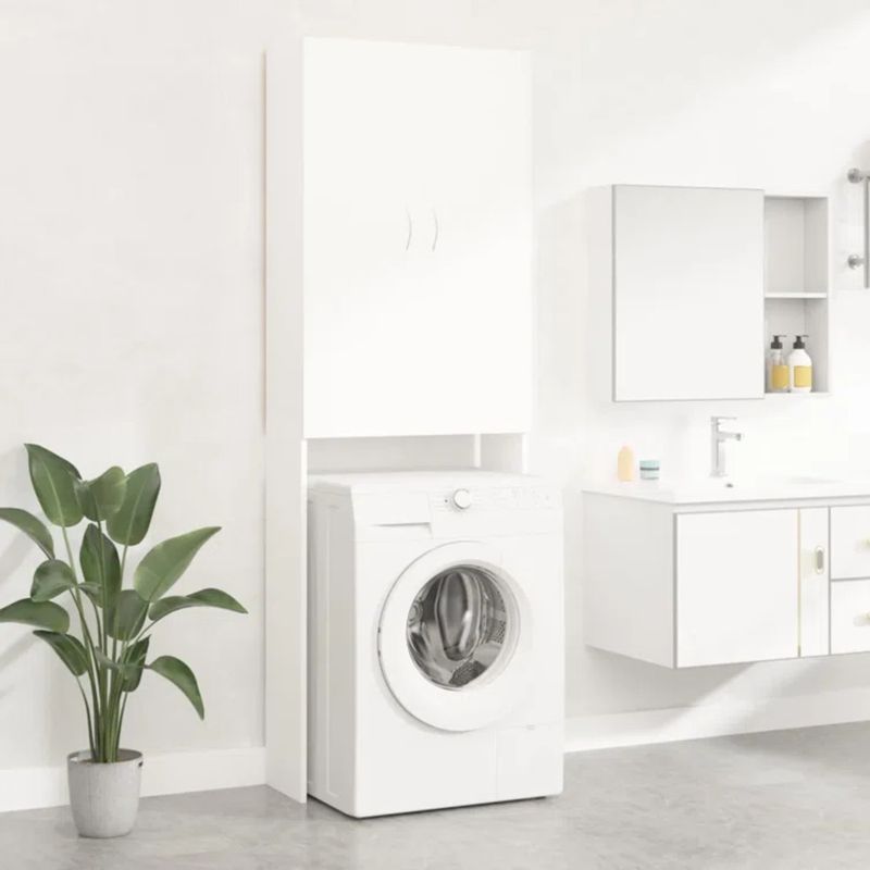 GENERICO - Mueble para Lavanderia Moderno Shiki Blanco R&R MUEBLES