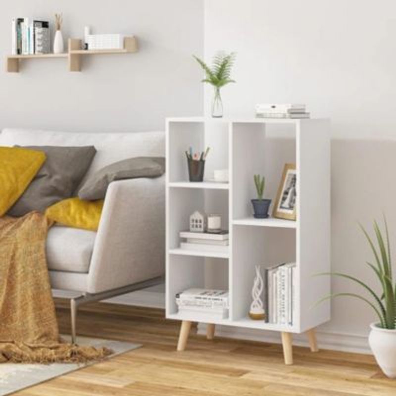GENERICO - Estante Moderno Nonomi Blanco R&R MUEBLES