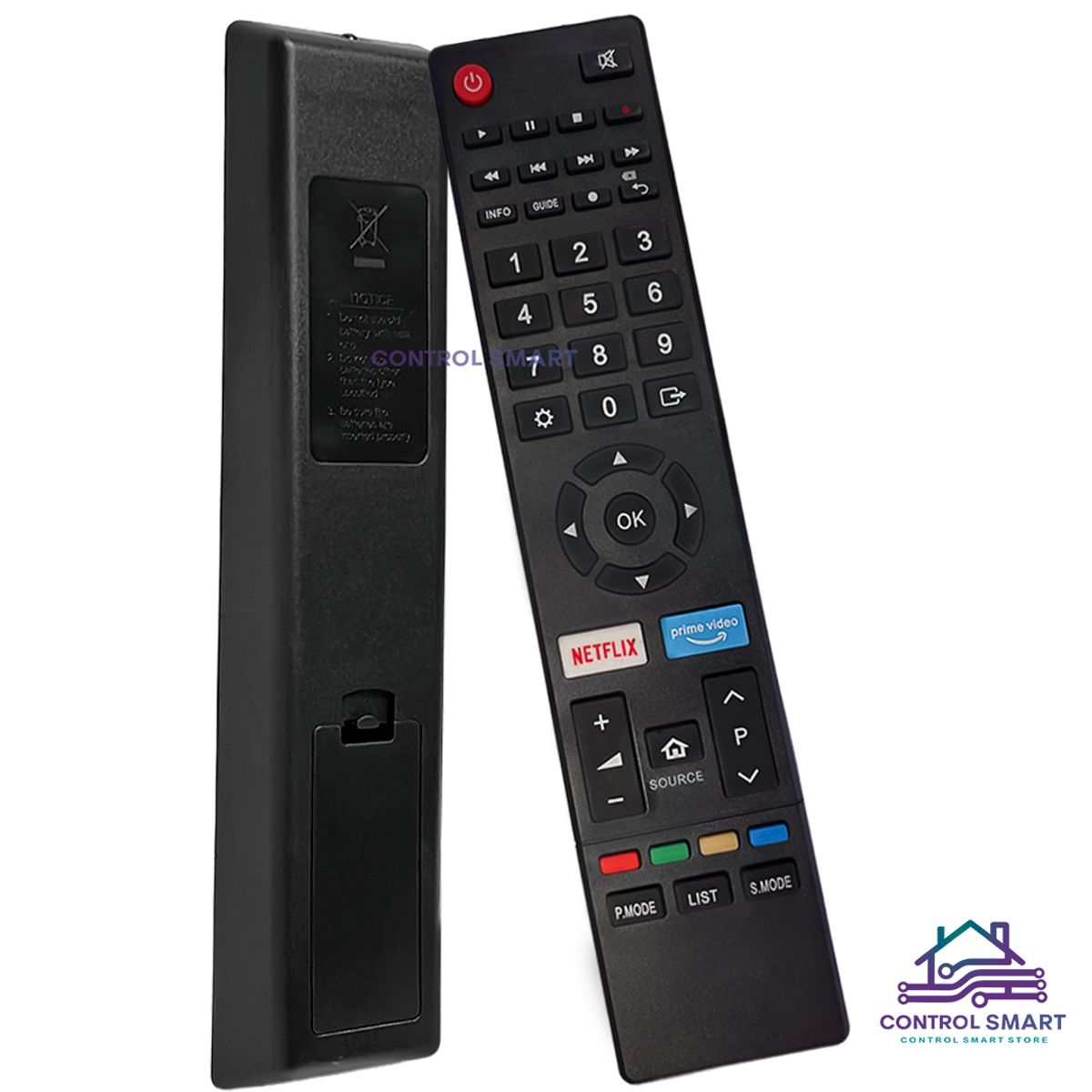 GENERICO - Control  Remoto Compatible Para Tv JVC RM-C3354 Smart TV