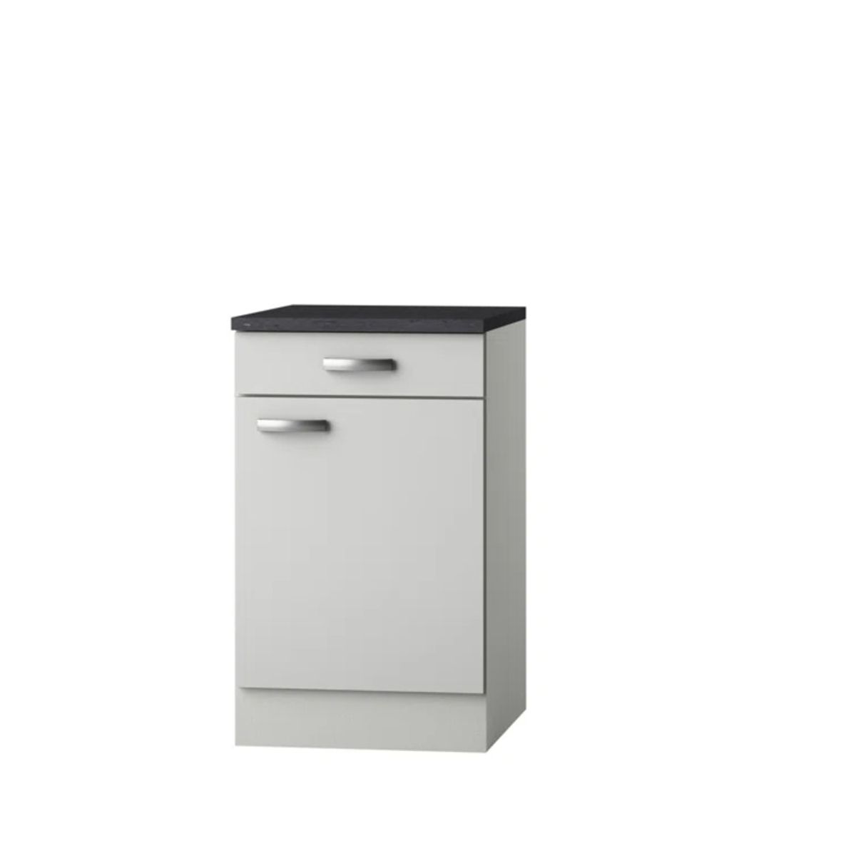 GENERICO - Mueble de Cocina Moderno Tenten Blanco y Negro R&R MUEBLES