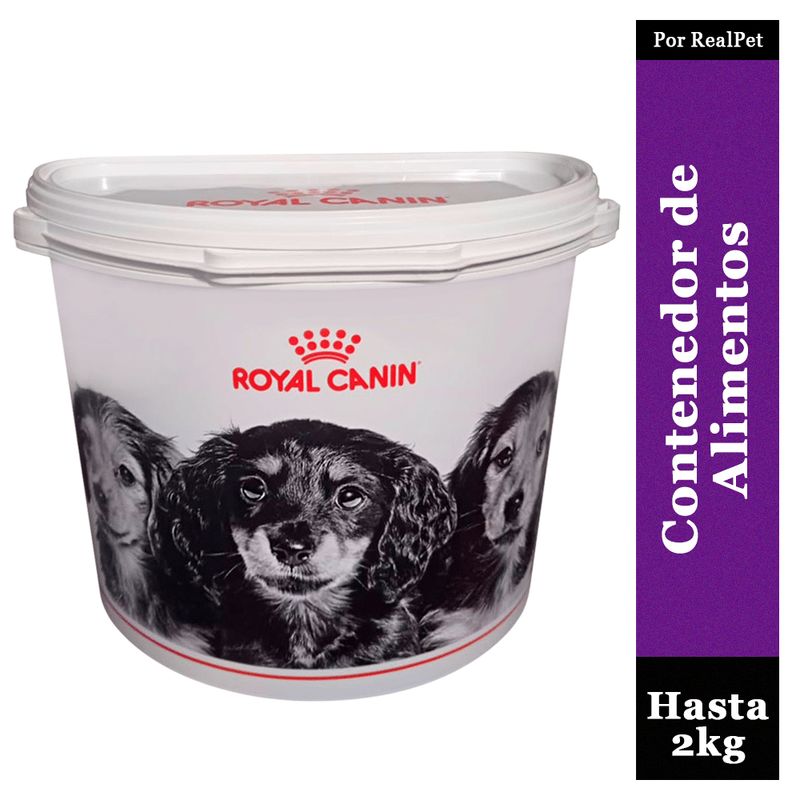 ROYAL CANIN - Contenedor de Comida Royal Canin Perros Hasta 2 kg