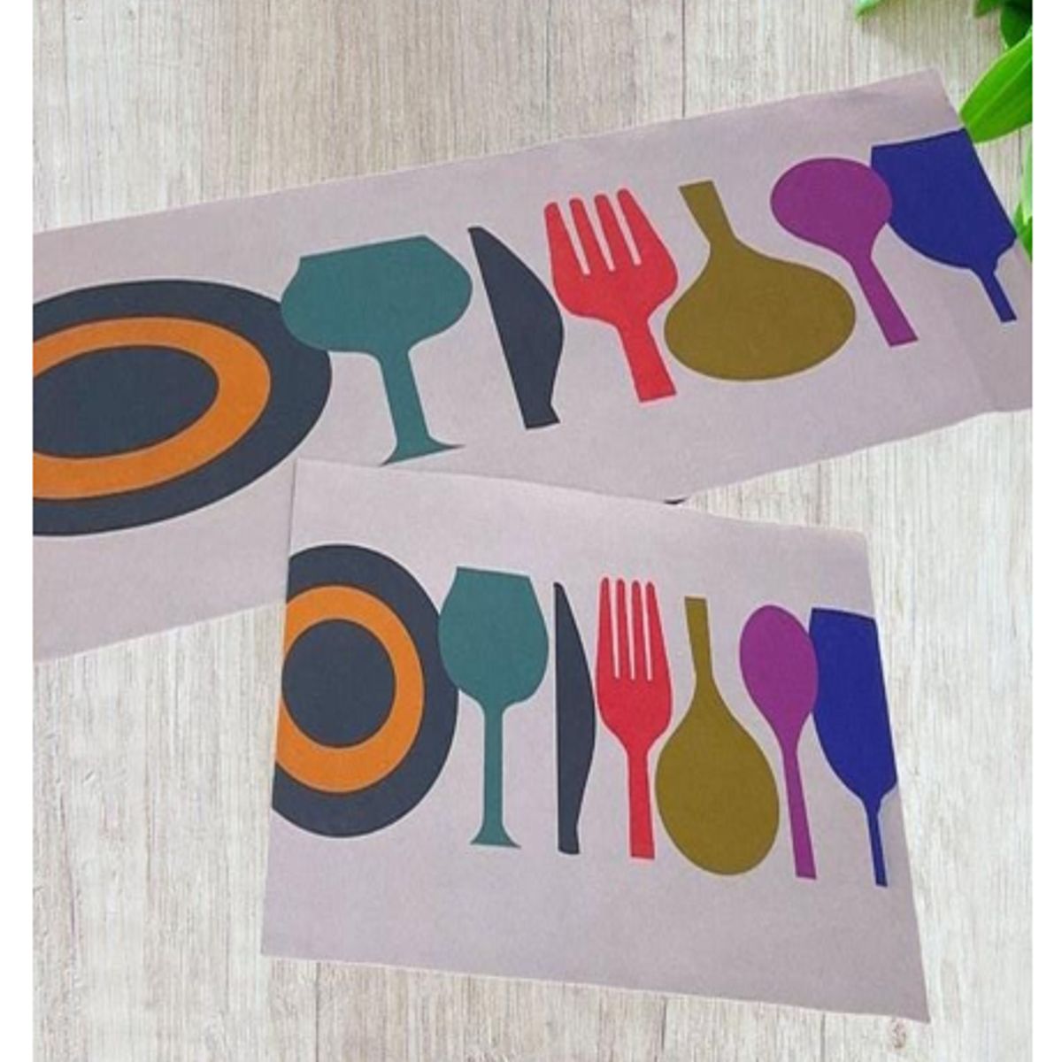 GENERICO - Set de 2 Alfombra Antideslizante Piso de Cocina