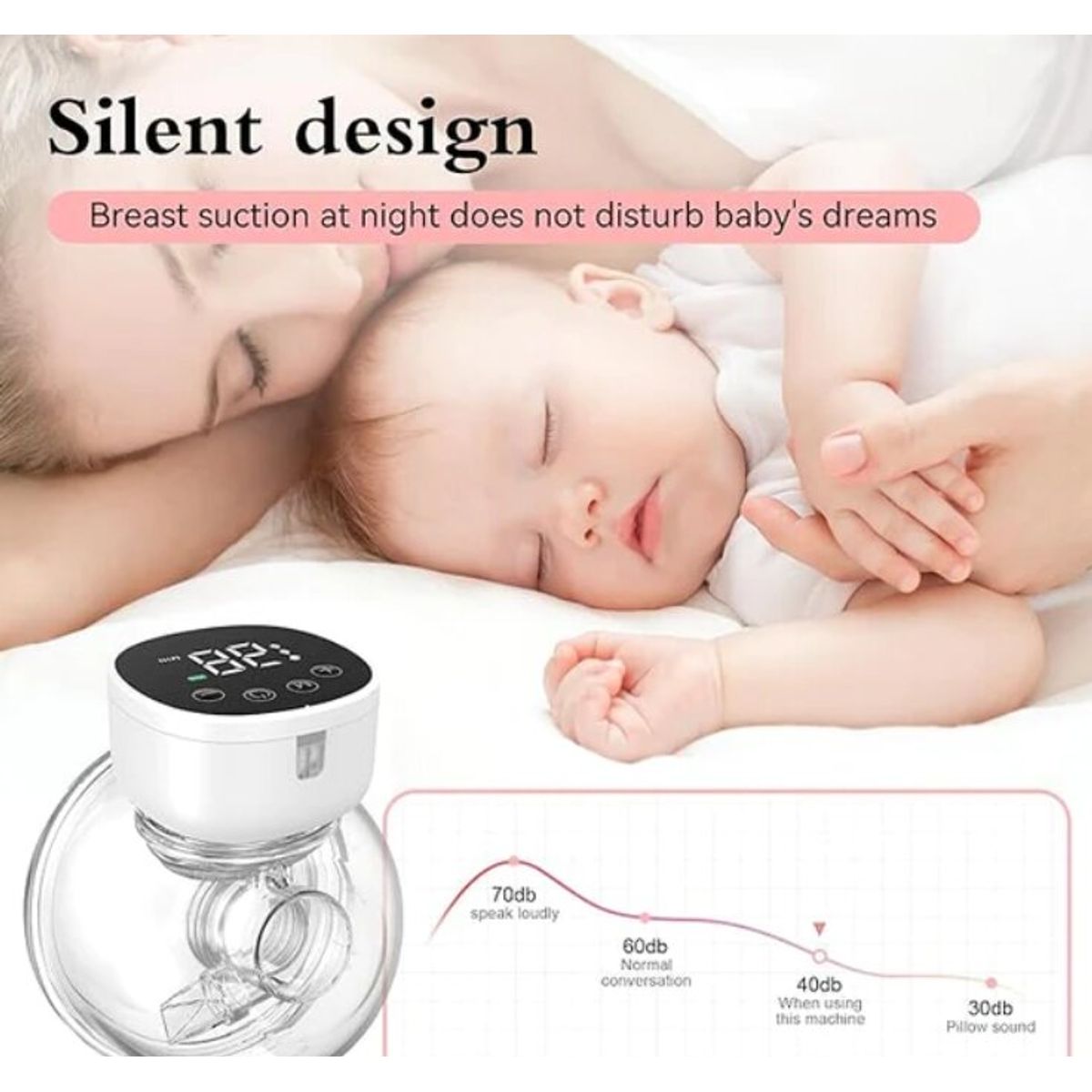 GENERICO - Extractor de Leche Manos Libres Portatil