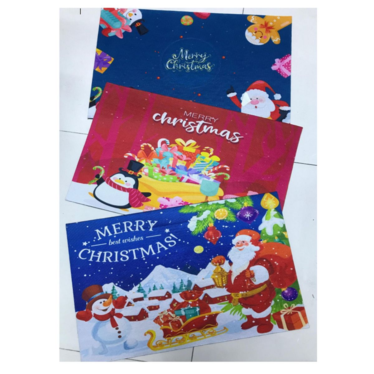 GENERICO - TAPETE DE BIENVENIDA -  NAVIDEÑO