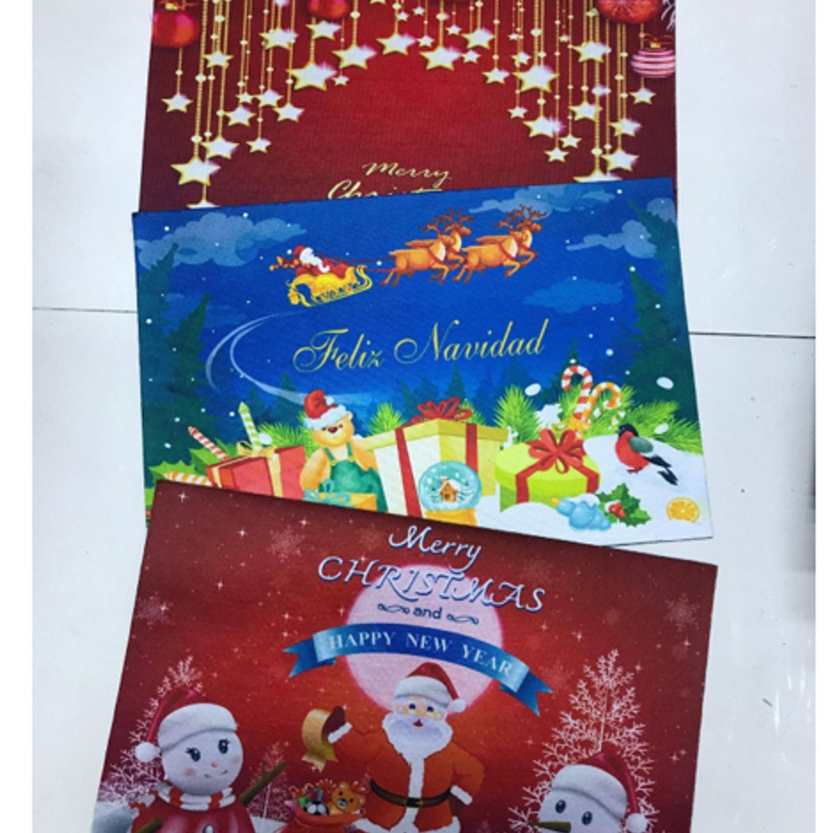 GENERICO - TAPETE DE BIENVENIDA -  NAVIDEÑO