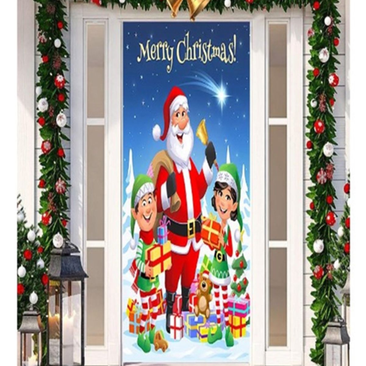 GENERICO - Funda Para Puerta tendencia navidad