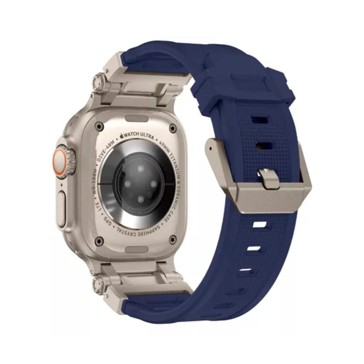 GENERICO - Correa Para Applewatch Y Watch Rugged 42-44-45-49mm Azul