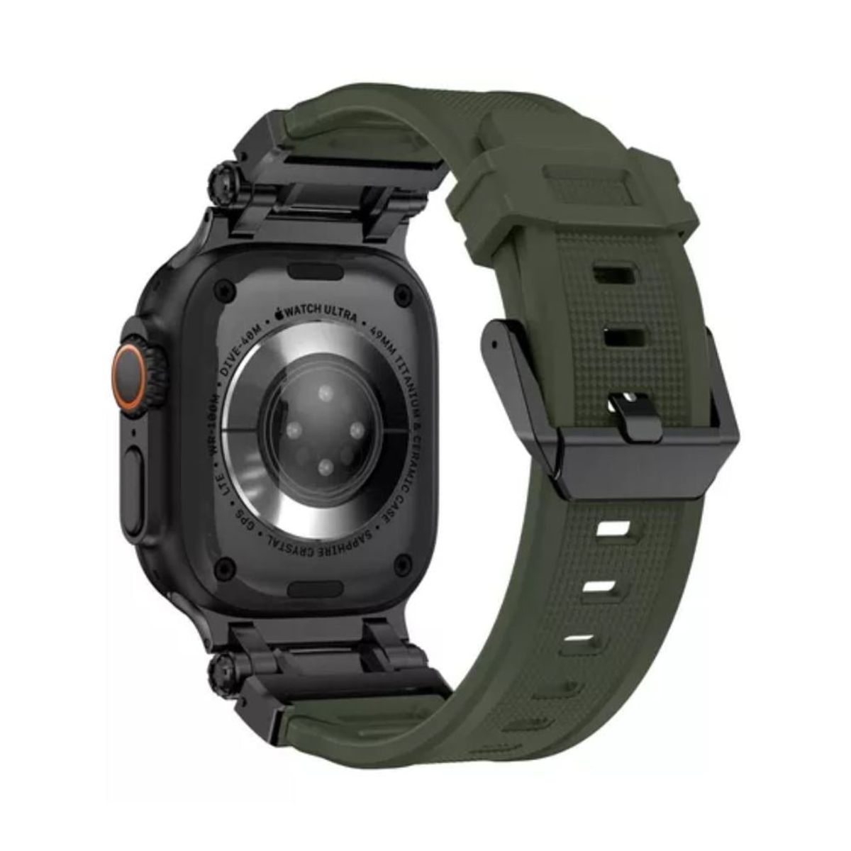 GENERICO - Correa Para Applewatch Y Watch Rugged 42-44-45-49mm Verde