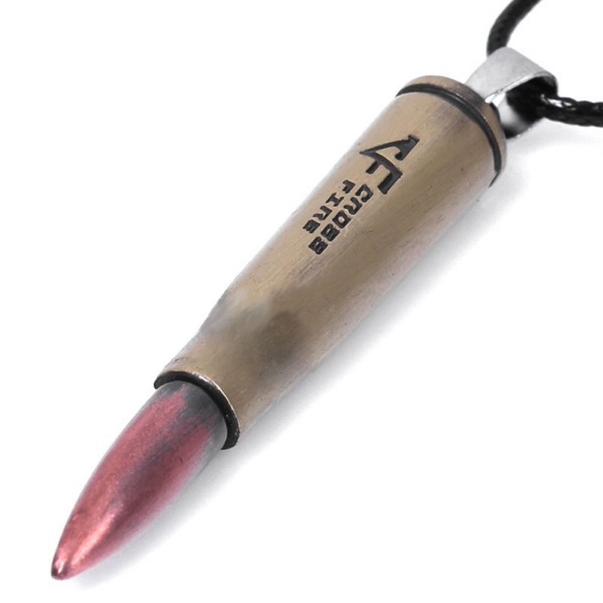 GENERICO - Collar Modelo Balin de Metal Color Cobre