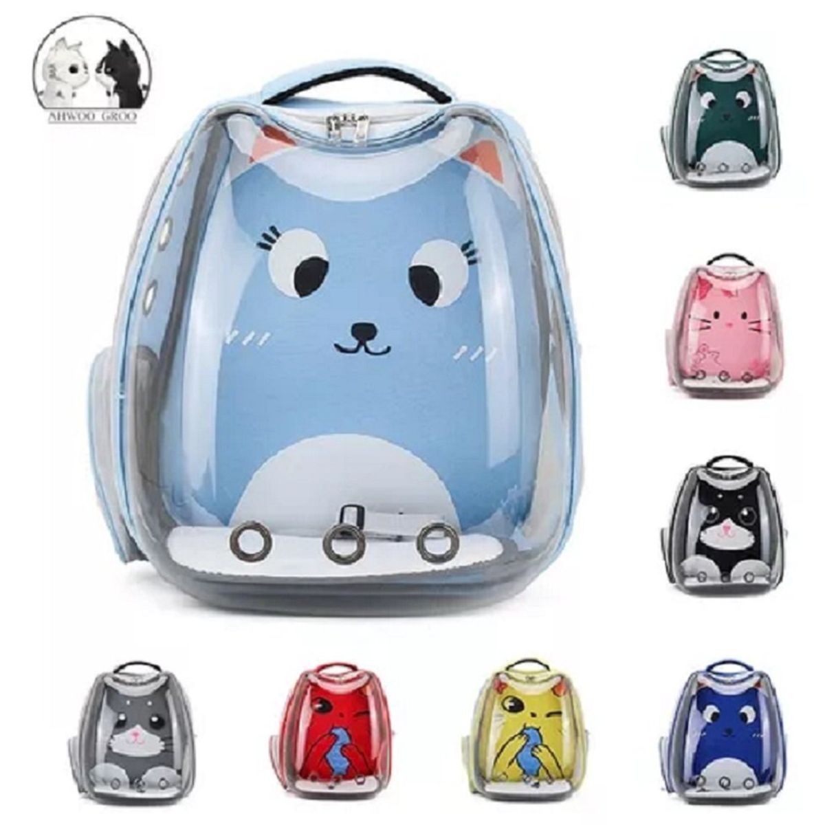 GENERICO - Mochilas para Mascotas para Perros y Gatos Color Rosado