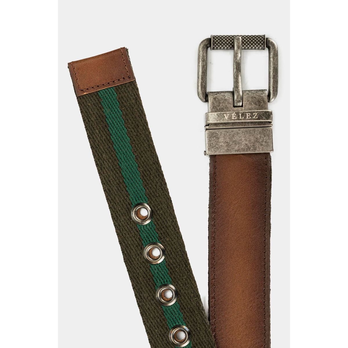 VELEZ - Vélez Correa Niraj Doble Faz De Cuero Para Hombre Miel