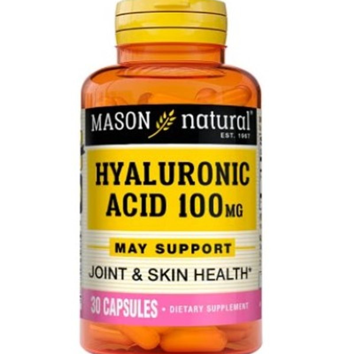 MASON NATURAL - ÁCIDO HIALURÓNICO 100 MG (30 CAP)