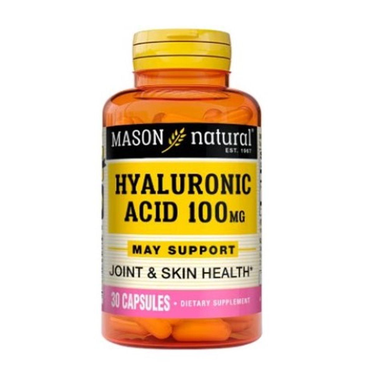 MASON NATURAL - ÁCIDO HIALURÓNICO 100 MG (30 CAP)