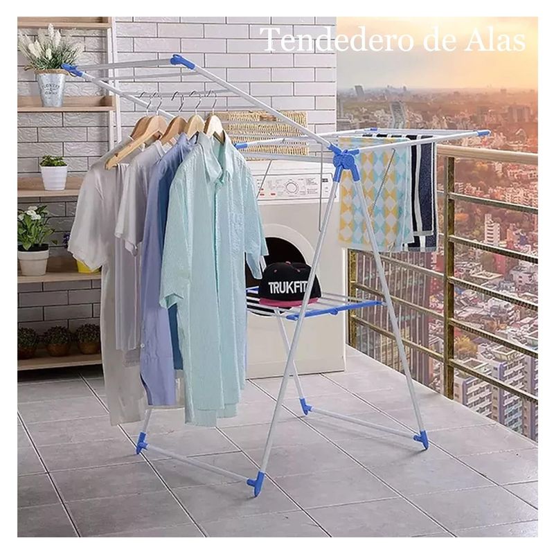 GENERICO - Tendedero tendal plegable para secado de Ropa