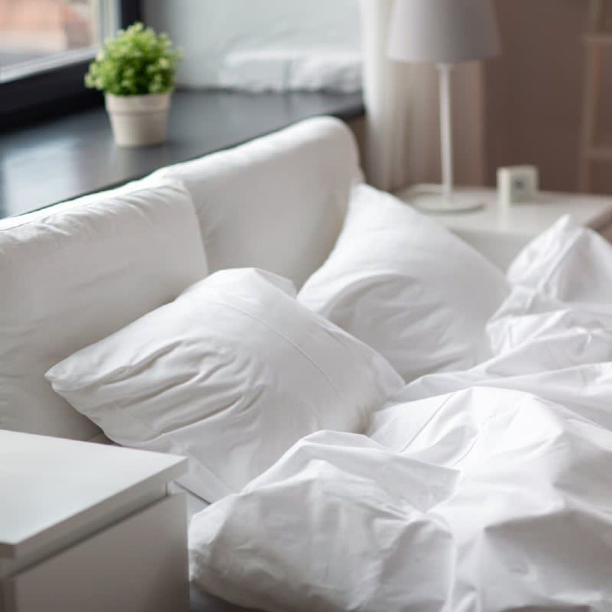 CLAUDIA RIVA HOME - Juego de Sábana 400 hilos 100% Algodón Satín Blanco