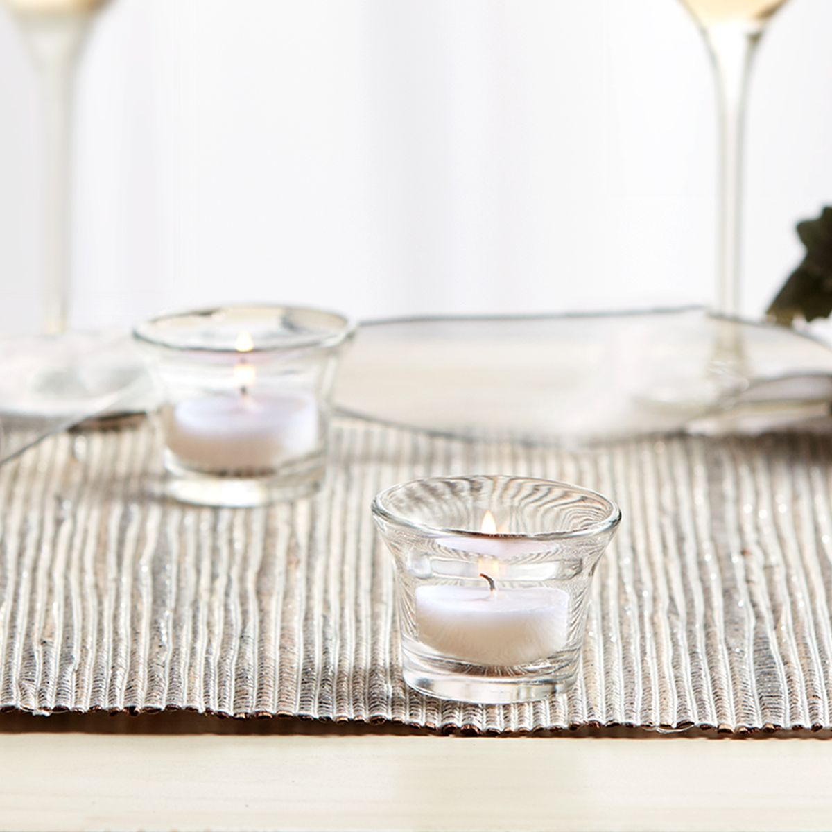 LIBBEY - Portavela en Forma de Ostra 4.82 cm.