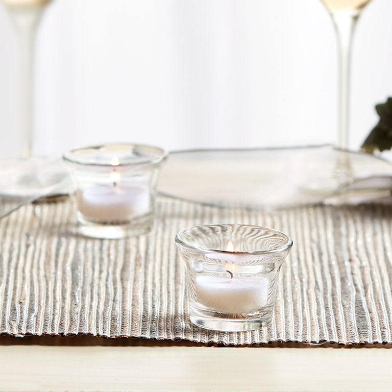 LIBBEY - Portavela en Forma de Ostra 4.82 cm.