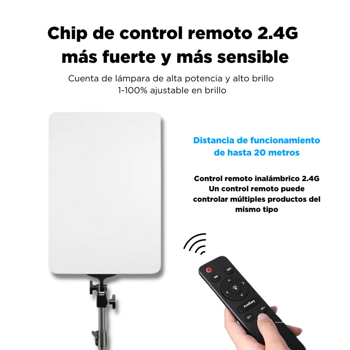 GENERICO - Panel LED Nexus Mobet M777 Trío