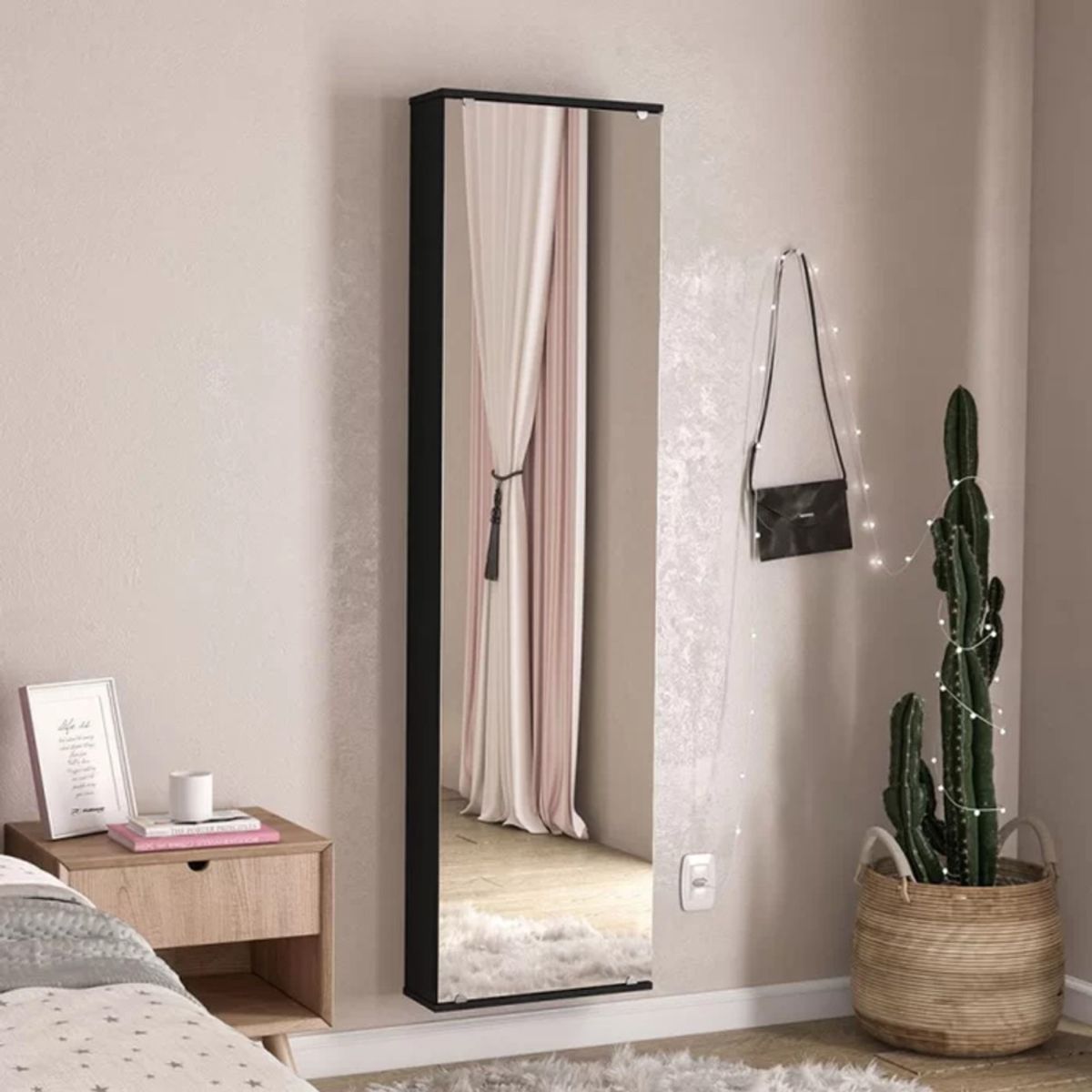 R&R MUEBLES - Tocador Moderno Makoto Negro R&R MUEBLES