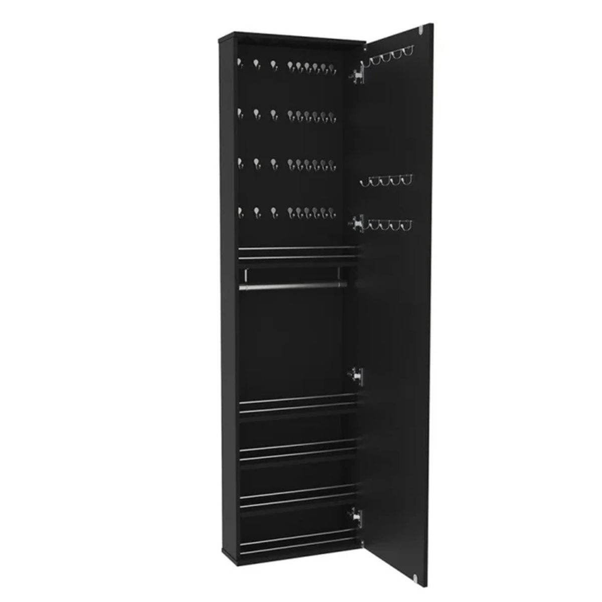 R&R MUEBLES - Tocador Moderno Makoto Negro R&R MUEBLES