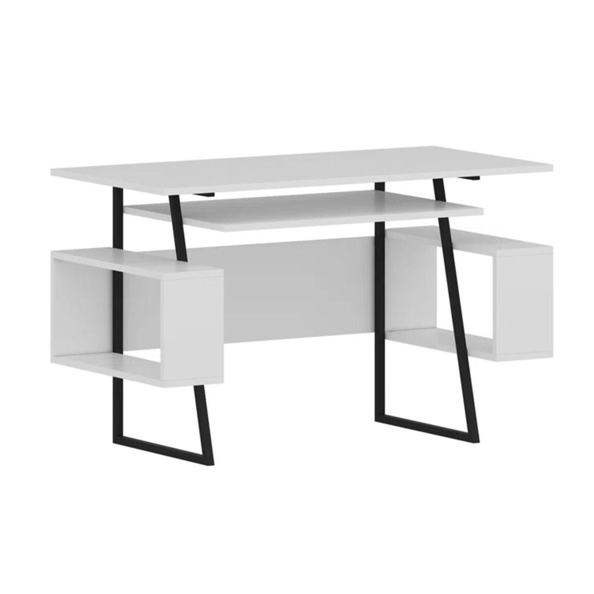 GENERICO - Escritorio Moderno Hasebe Blanco R&R MUEBLES