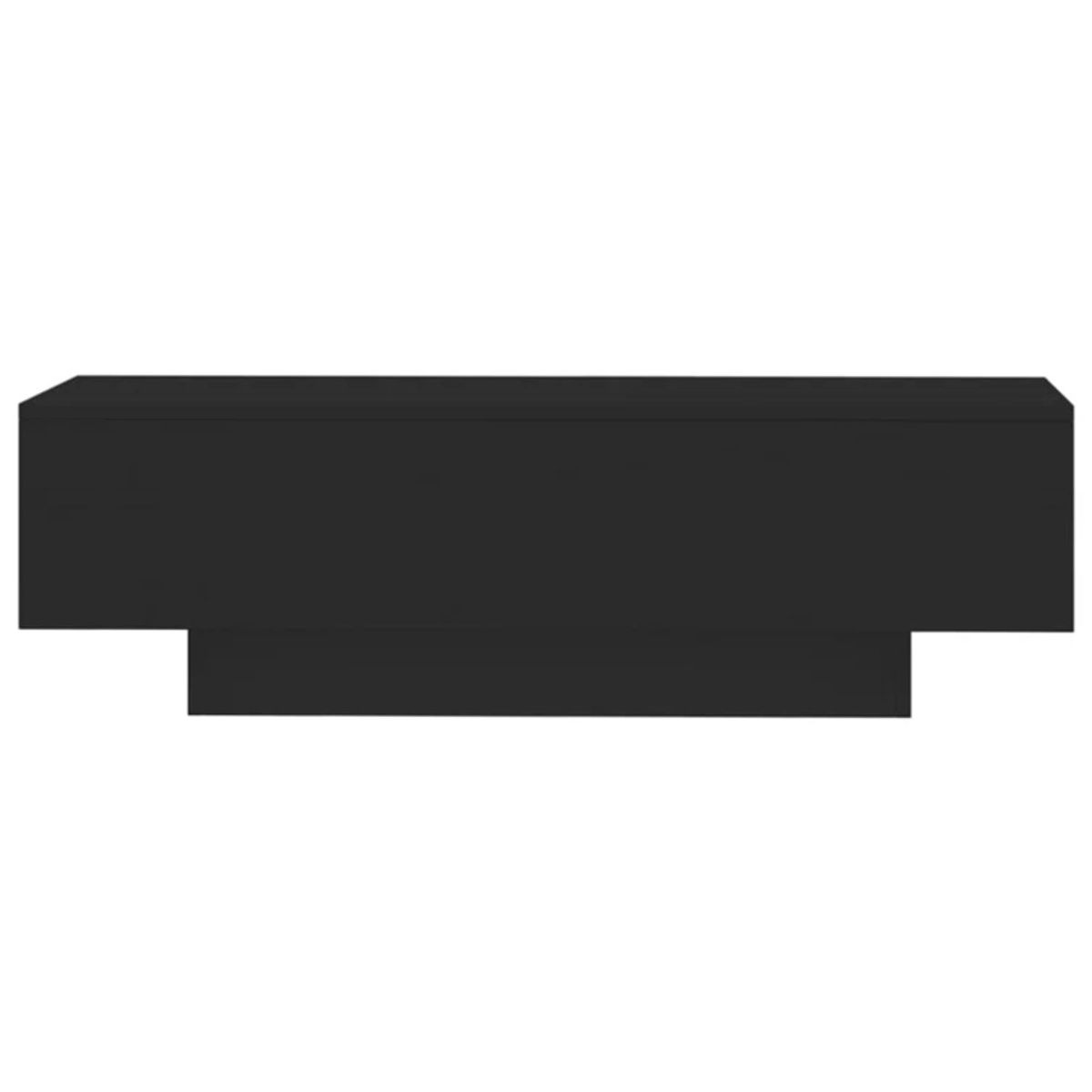 GENERICO - Mesa de Centro Moderna Ritsu Negro R&R MUEBLES