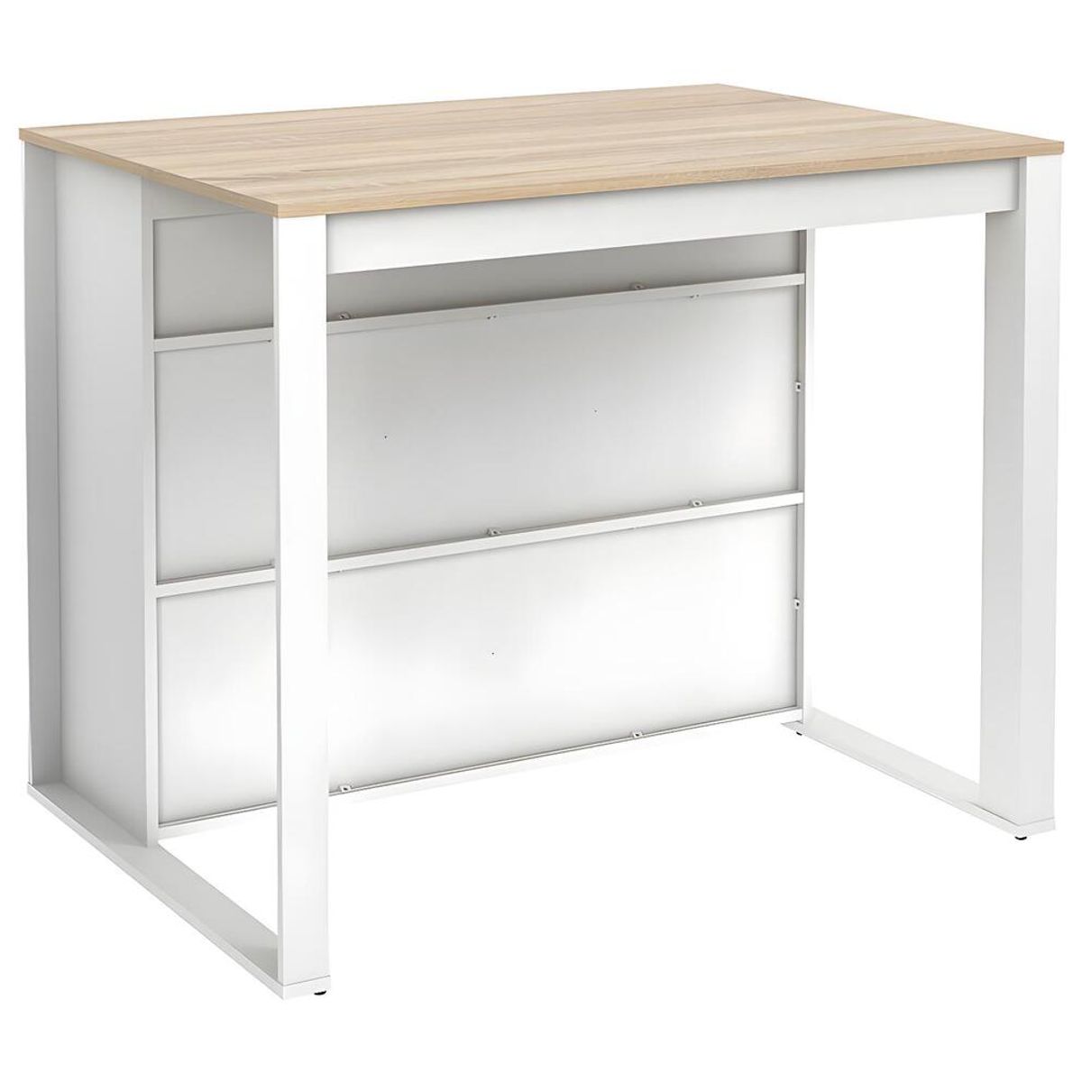 GENERICO - Isla de Cocina Minimalista Tokage Blanco R&R MUEBLES