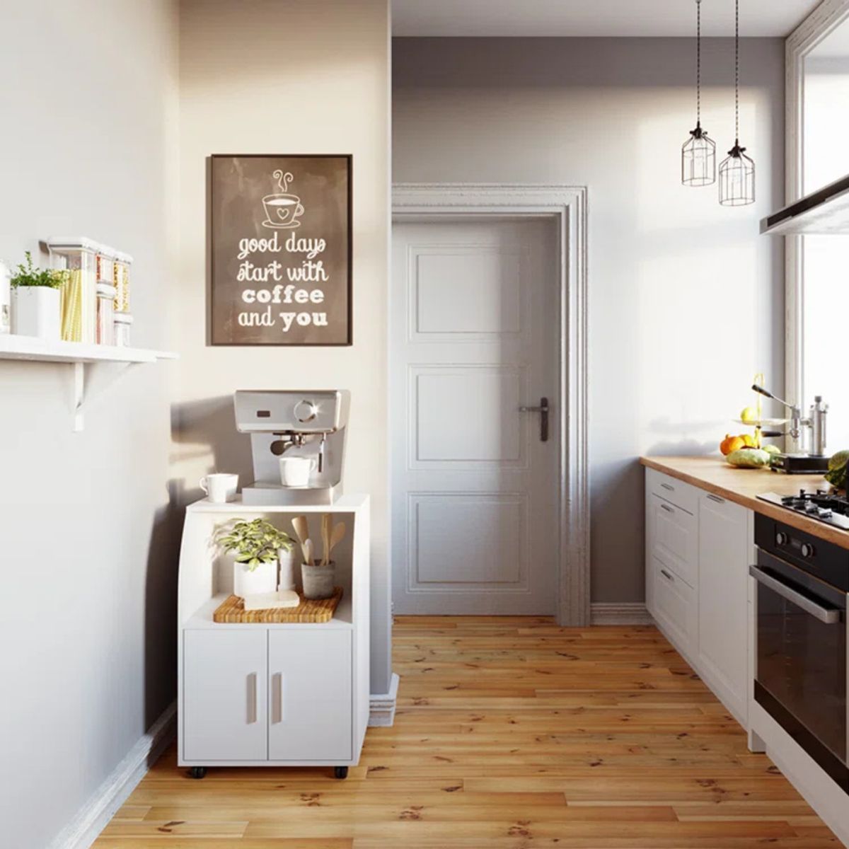 GENERICO - Mueble de Cocina Moderno Asuma Blanco R&R MUEBLES