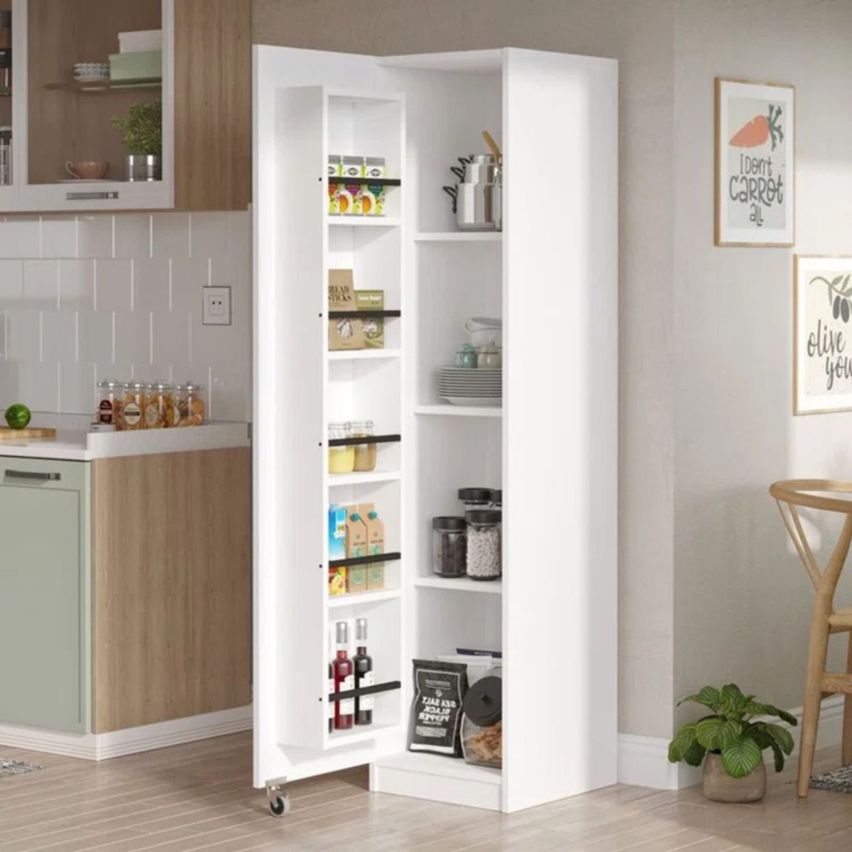 GENERICO - Mueble de Cocina Moderno Dan Blanco R&R MUEBLES