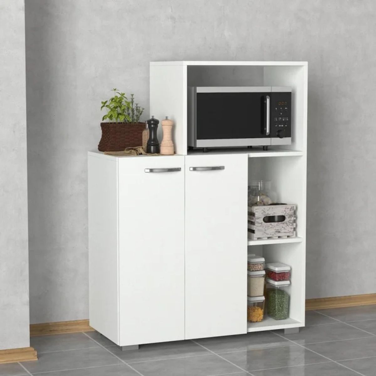 GENERICO - Mueble de Cocina Moderno Umino Blanco R&R MUEBLES