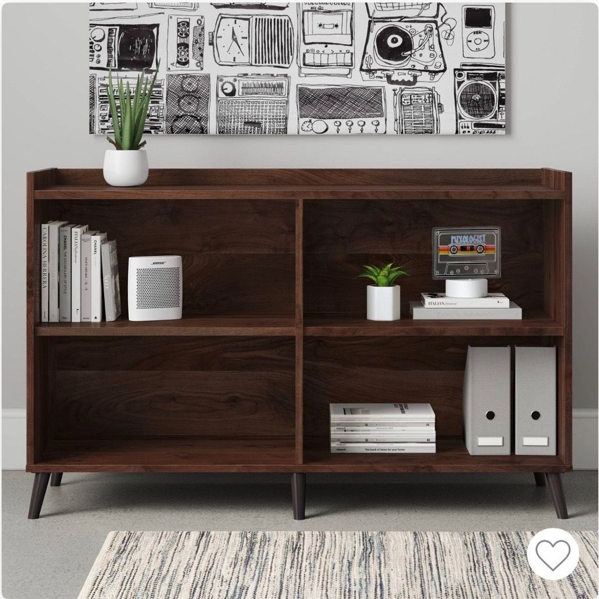 R&R MUEBLES - Aparador Estante Moderno Peter RR MUEBLES