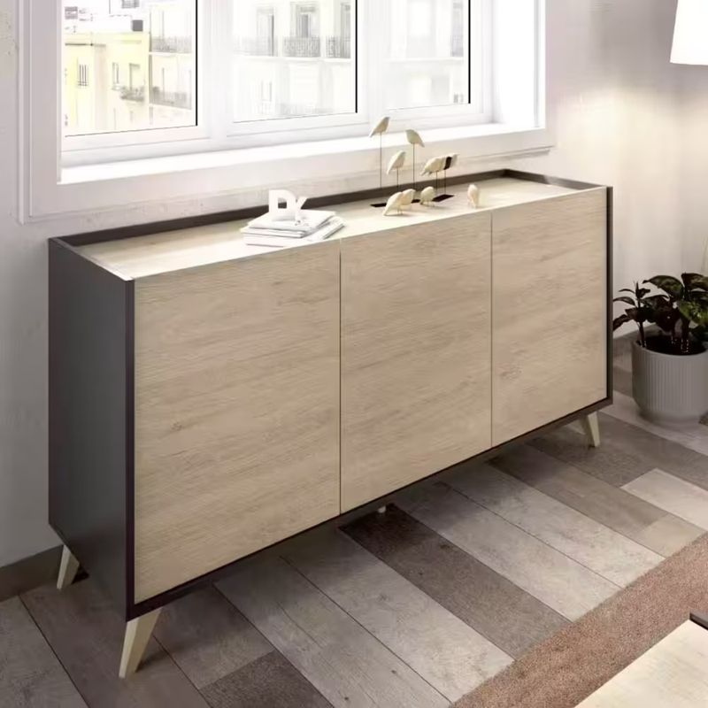 GENERICO - Aparador Moderno Mae Duna con Gris R&R MUEBLES