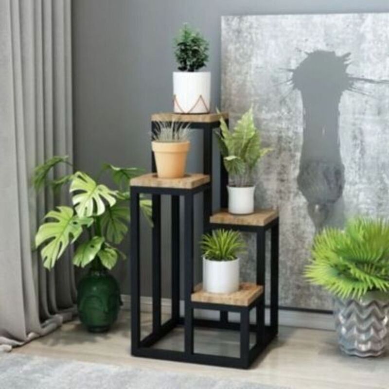 GENERICO - Estante Moderno Rebecca Marron R&R MUEBLES
