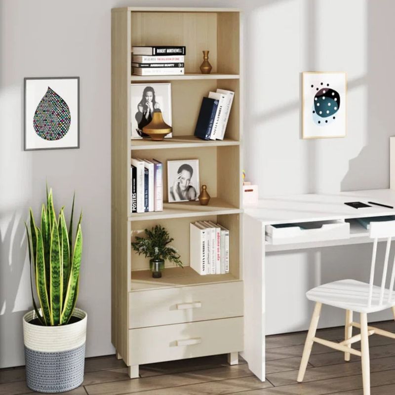 GENERICO - Estante Moderno Seki Marron R&R MUEBLES