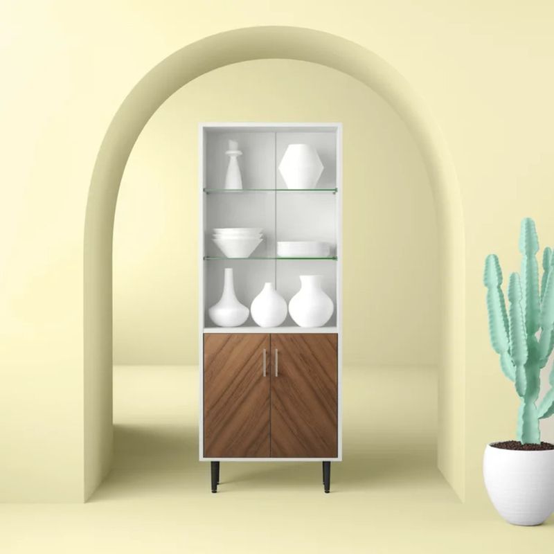 GENERICO - Estante Moderno Airisu Blanco RR MUEBLES
