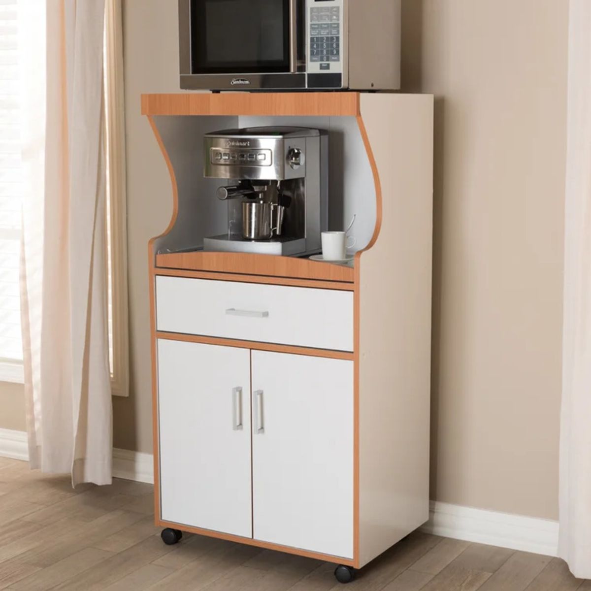 GENERICO - Mueble de Cocina Moderno Irvine Blanco RR MUEBLES