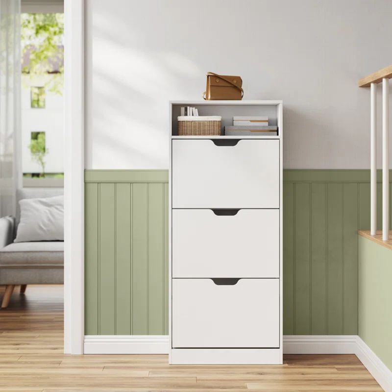 GENERICO - Zapatera Moderna Montoya 3 Cajones R&R MUEBLES