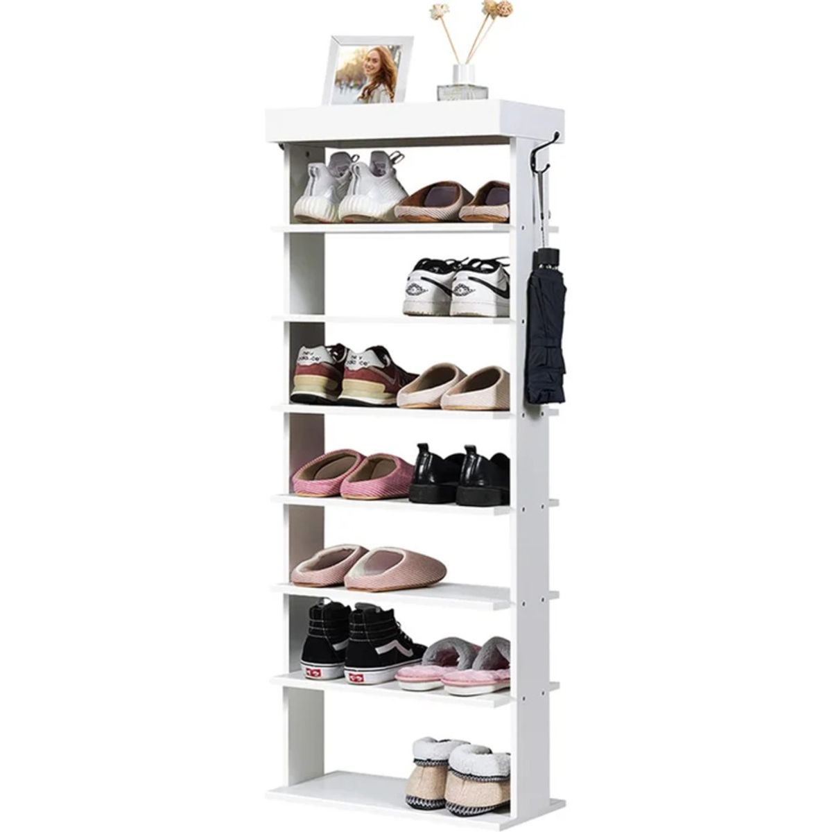 GENERICO - Zapatera Moderno Takumi Blanco RR MUEBLES