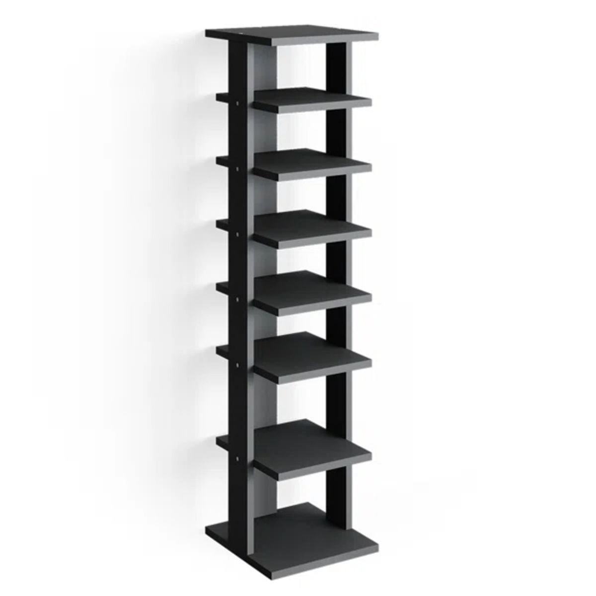 GENERICO - Zapatera Moderna Rimuru Negro RR MUEBLES