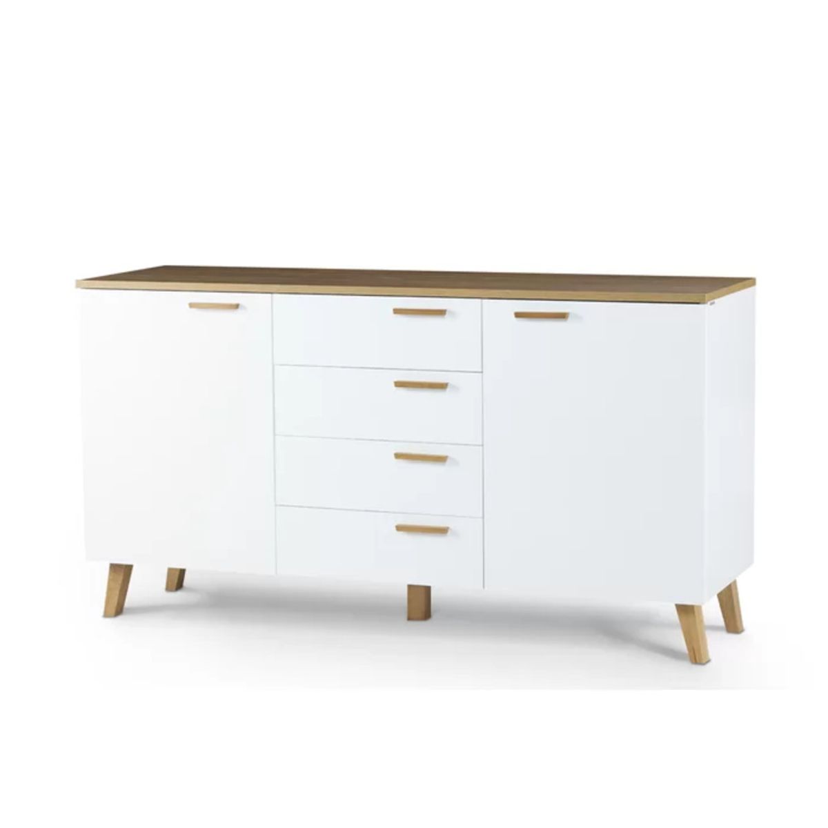 GENERICO - Comoda Moderno Sodachi Blanco RR MUEBLES