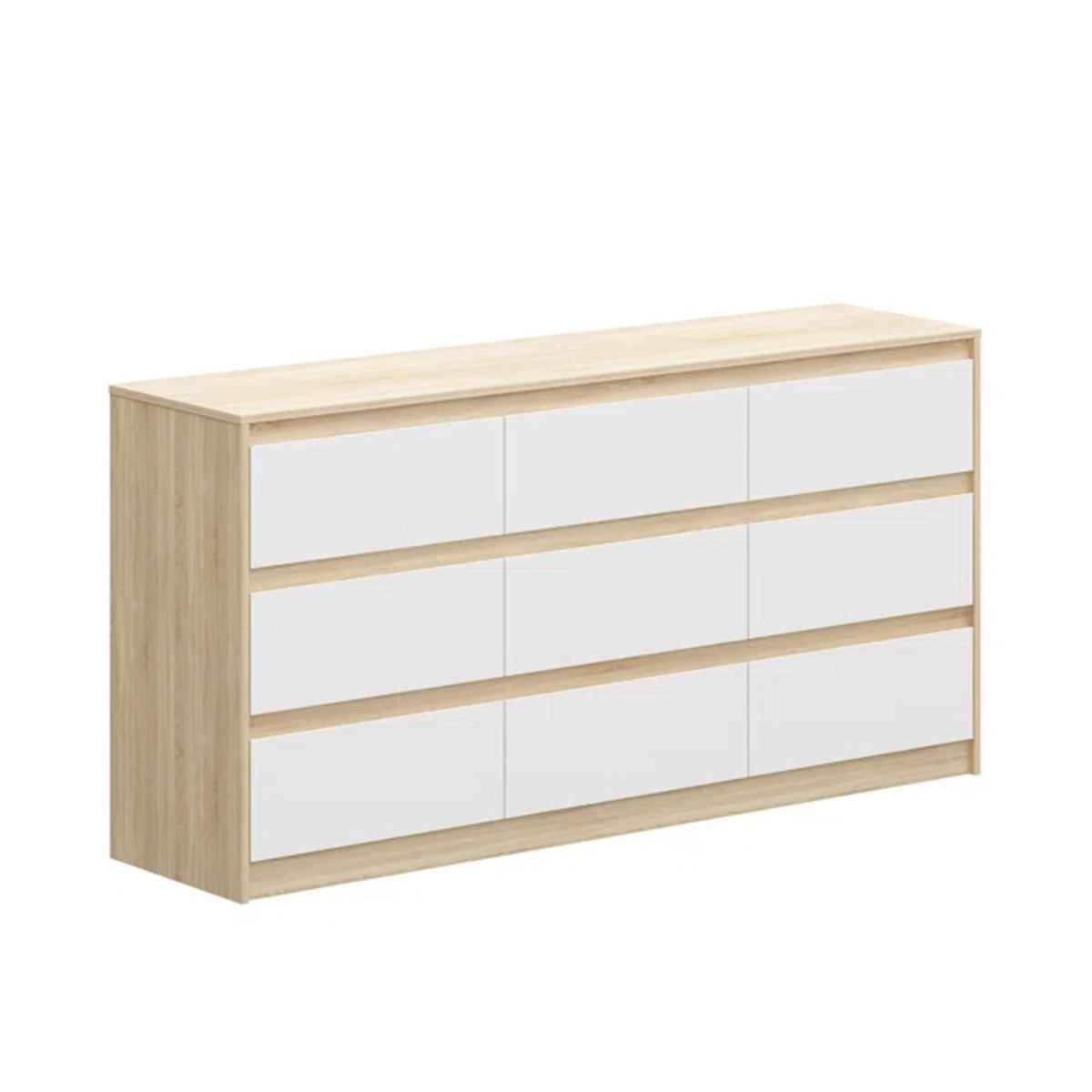 GENERICO - Comoda Moderna Suiren 9 Cajónes R&R MUEBLES