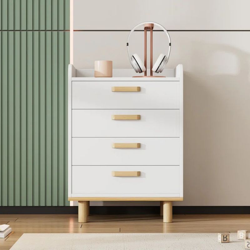 GENERICO - Velador Moderno Himekawa Blanco R&R MUEBLES