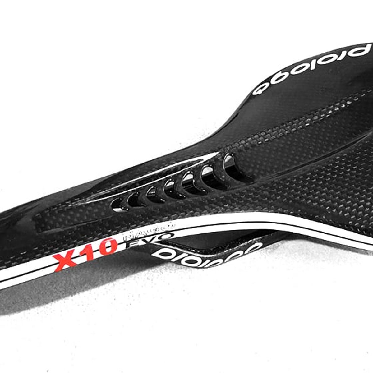 GENERICO - Asiento Para Bicicleta en Carbón para bicicleta Prologo X10