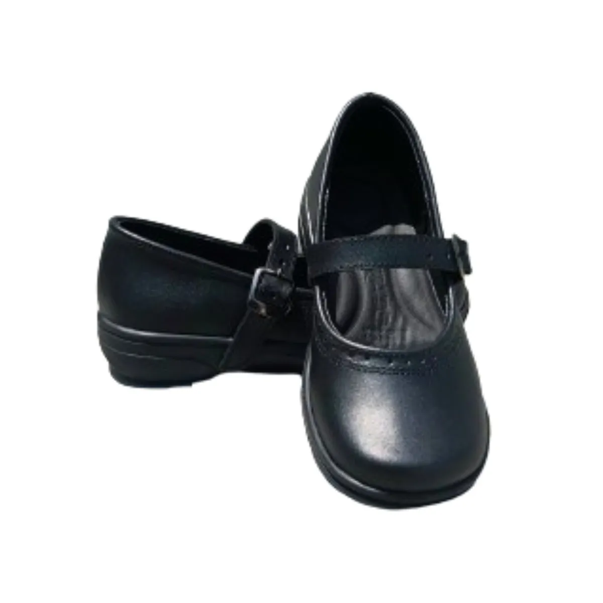 CRUZATO - Zapato escolar negro de cuero Cruzato BOH_.