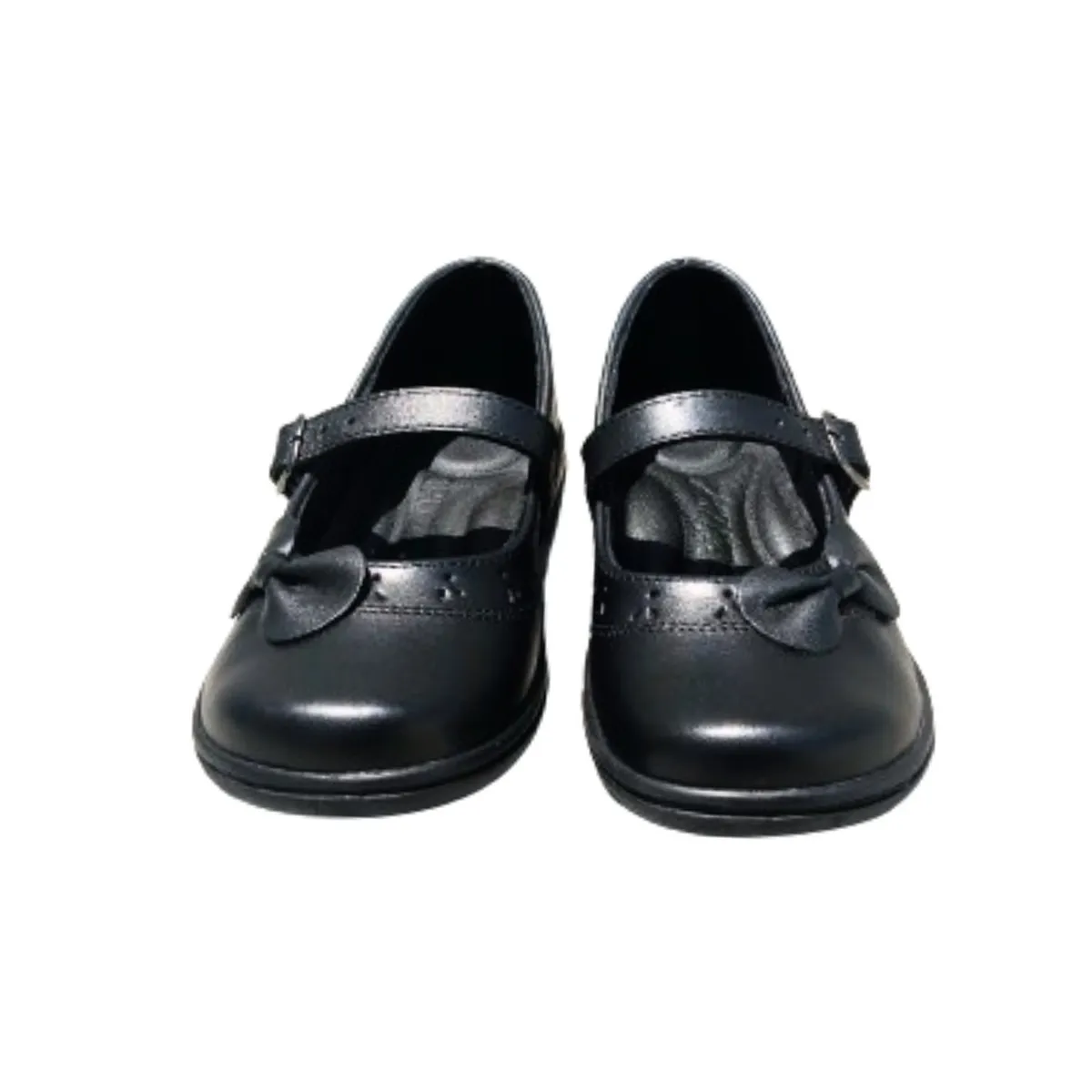 CRUZATO - Zapato escolar negro de cuero Cruzato LAZ_.