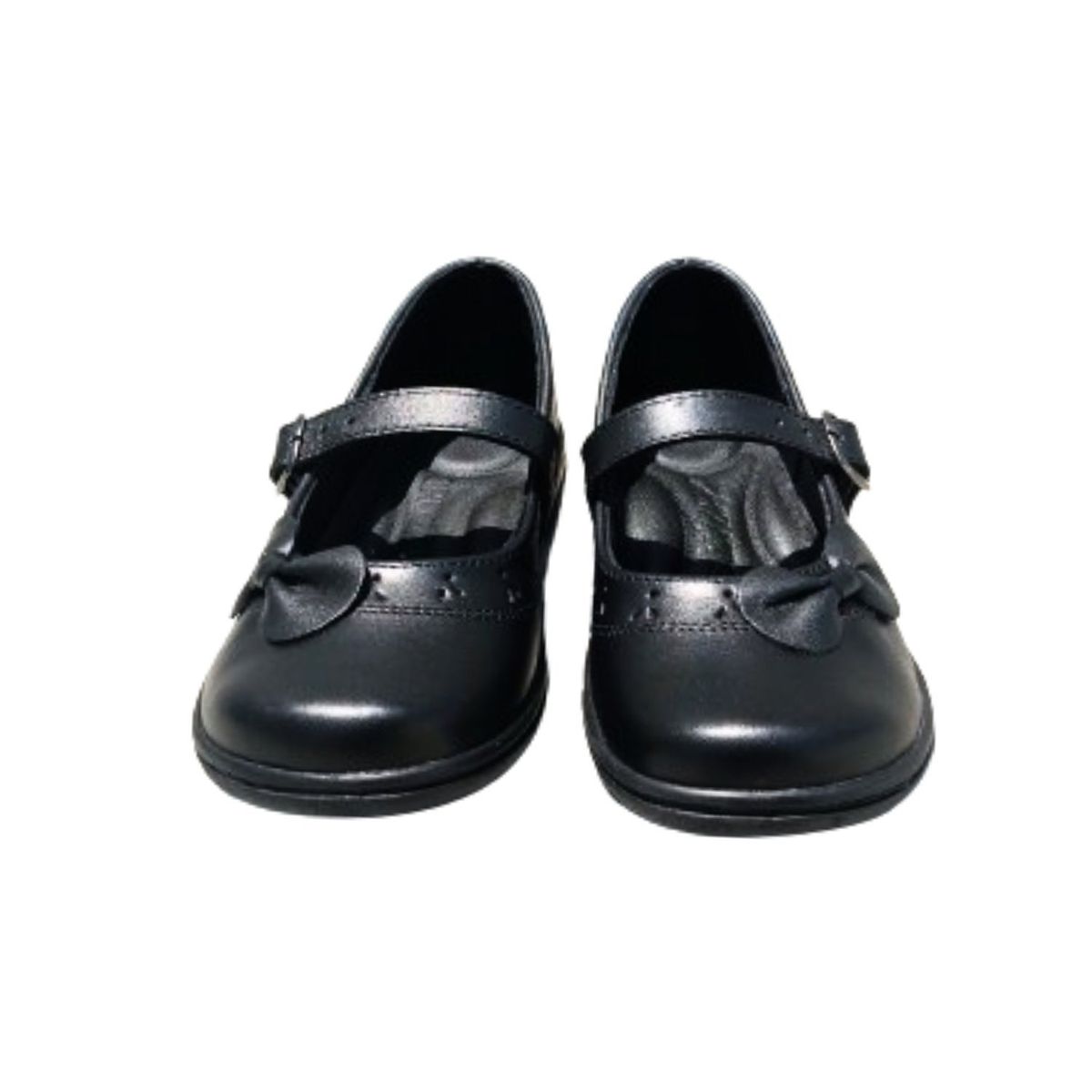 CRUZATO - Zapato escolar negro de cuero Cruzato LAZ_.