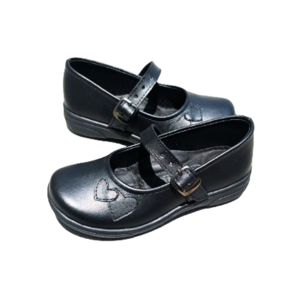CRUZATO - Zapato escolar negro de cuero Cruzato COR_.