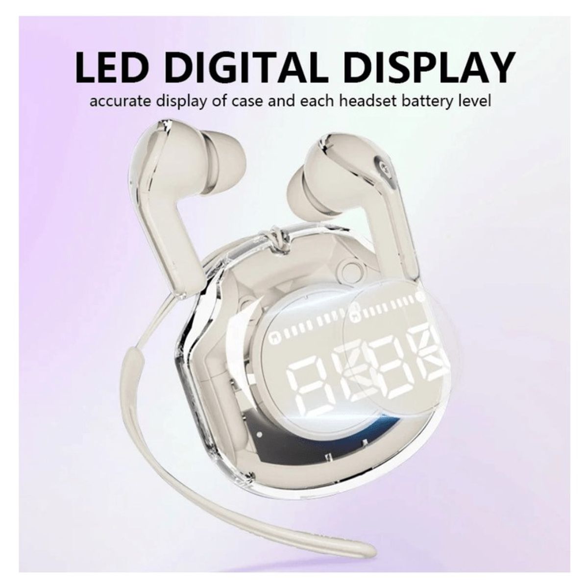 GENERICO - Audifonos Inalambricos Bluetooth Krystal Air39 Pro Gris