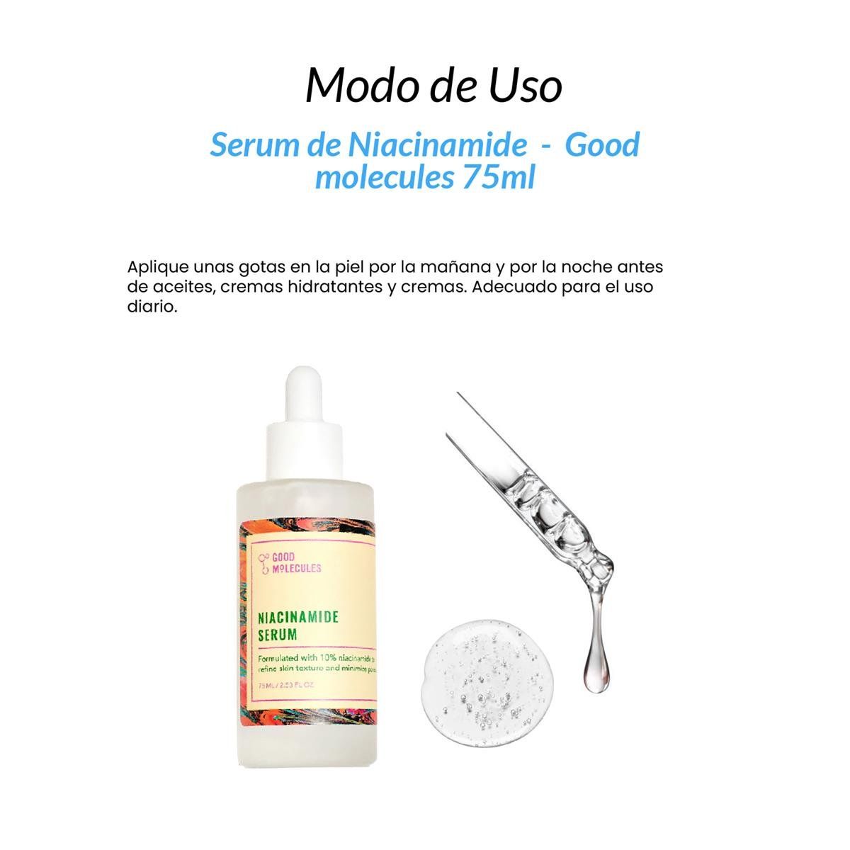 IMPORTADO MC - Serum de Niacinamide - Good molecules 75ml